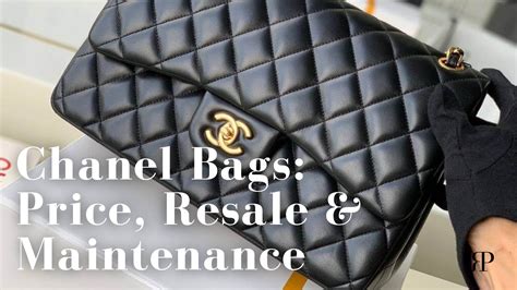 chanel bags resale value.